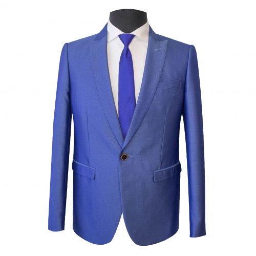 MICRO GEOMETRIC JACQUARD SUIT - Bello Per Te Suits Tuxedos Jackets