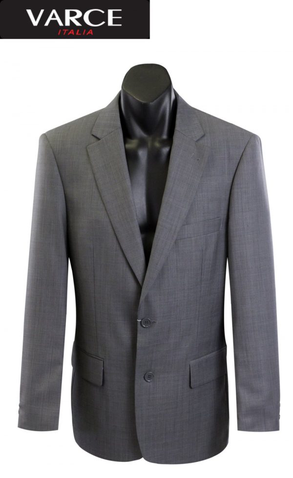 Mens Pure Wool Plain Suit - Bello Per Te Suits Tuxedos Jackets